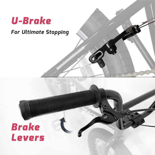 Micargi 20" MBX 3.0 Steel Frame Freestyle BMX Bicycle