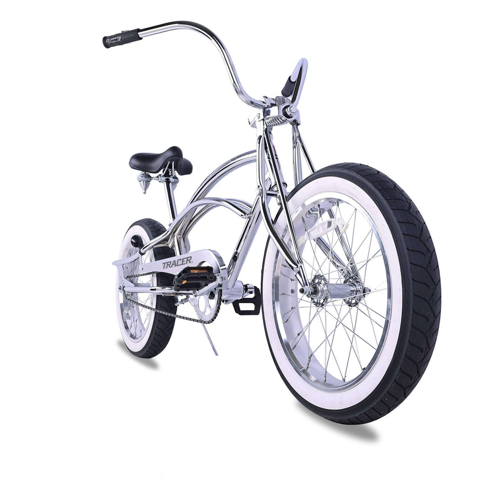 Master 2.0 GS Chrome Stretch Cruiser Bike 20 inch