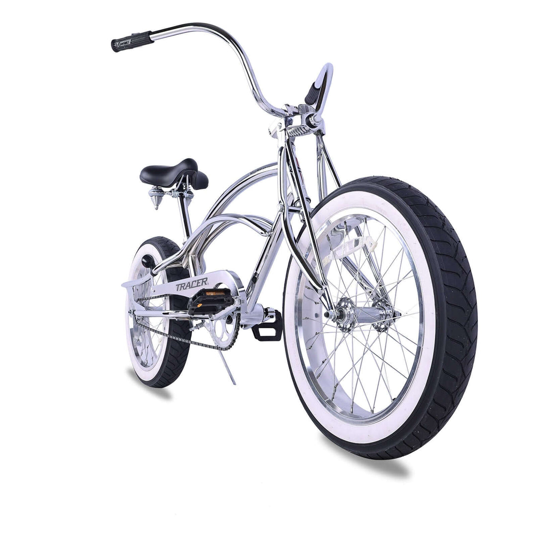 Master 2.0 GS Chrome Stretch Cruiser Bike 20 inch