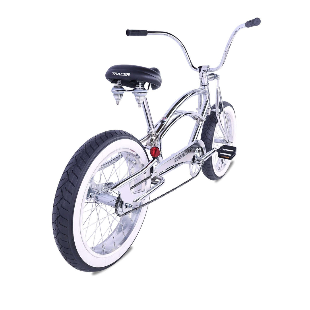 Master 2.0 GS Chrome Stretch Cruiser Bike 20 inch