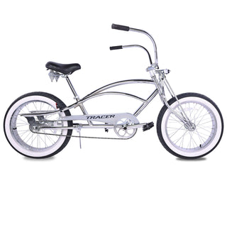Master 2.0 GS Chrome Stretch Cruiser Bike 20 inch