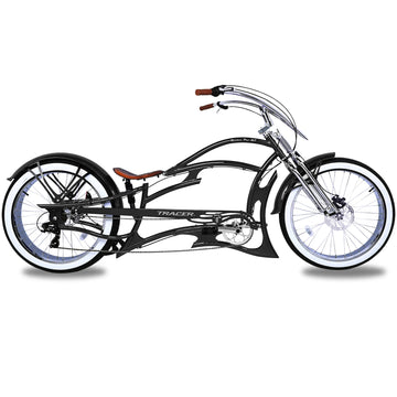 26" Raider Pro DS7 7 Speed Fat Tires Chopper Bike