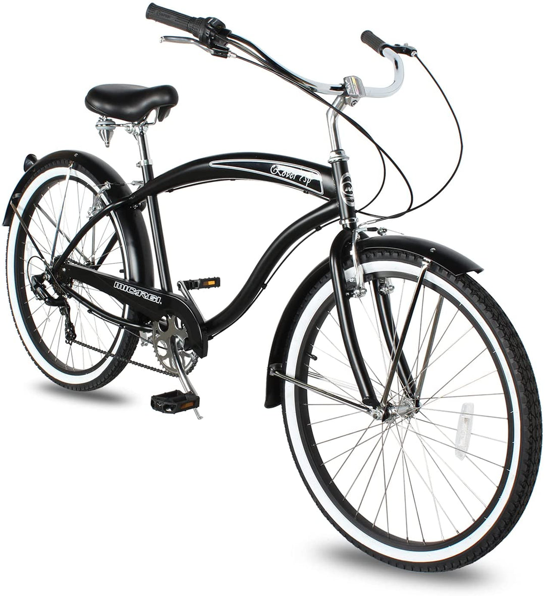 Micargi 26" Rover 7 Speed Beach Cruiser Bike