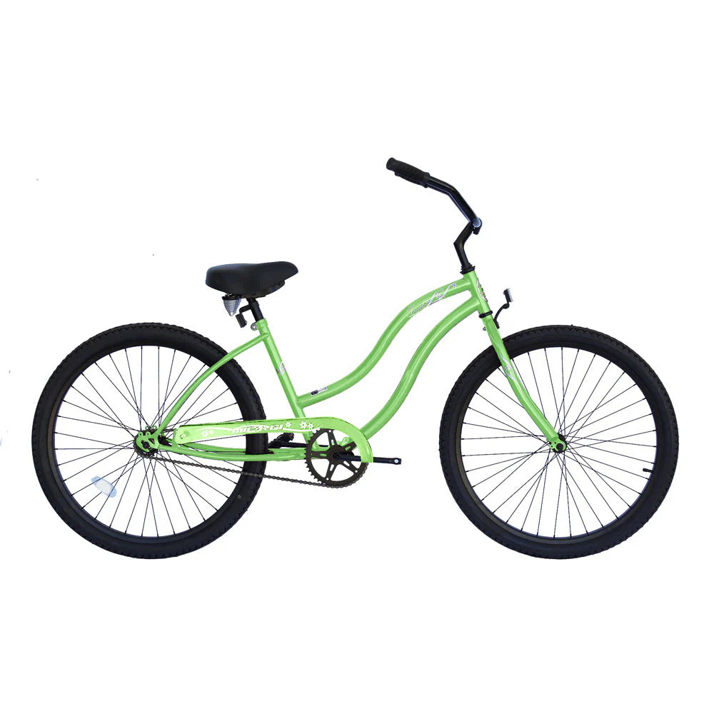 Micargi 26" Touch Single Speed 36 Spokes Women Cruiser Bicycle