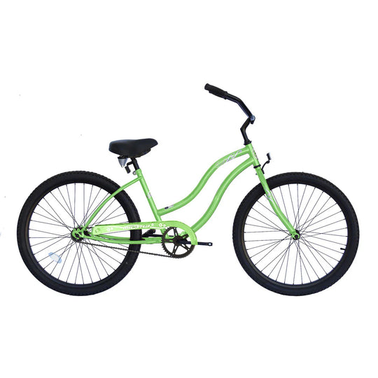 Micargi 26" Touch Single Speed 36 Spokes Women Cruiser Bicycle