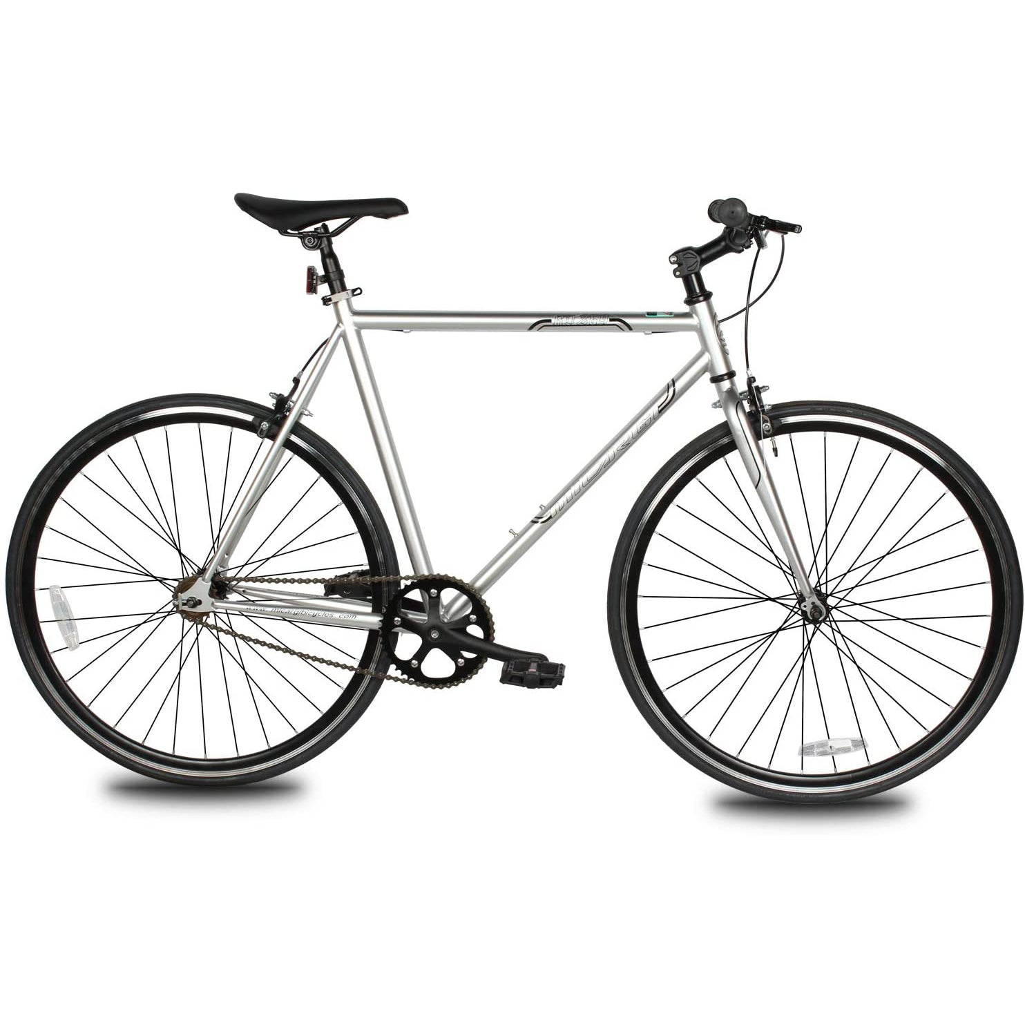 chrome fixed gear Micargi Rd-269-48 Fixie in Chrome Silver