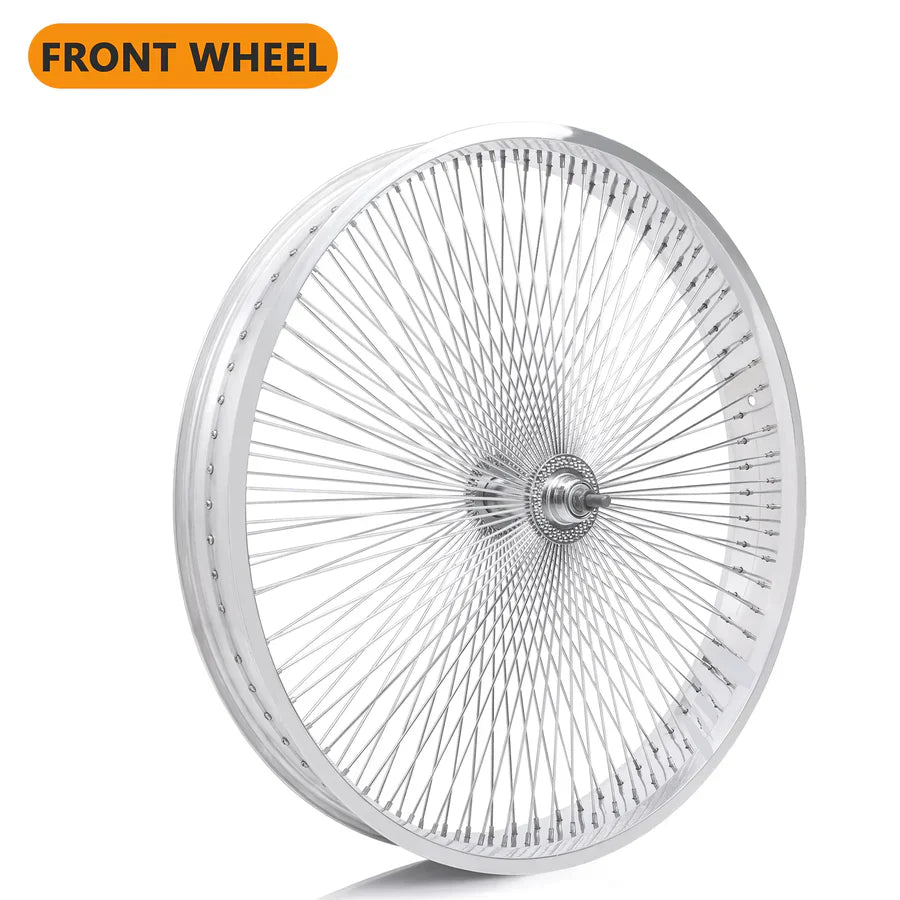 29x3.0 Front Rims with 140 Spokes Polish Rim