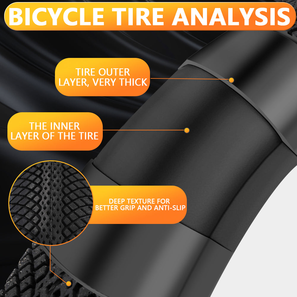 Micargi TR-WD-W1111 26x3.0 inches White Wall Tire