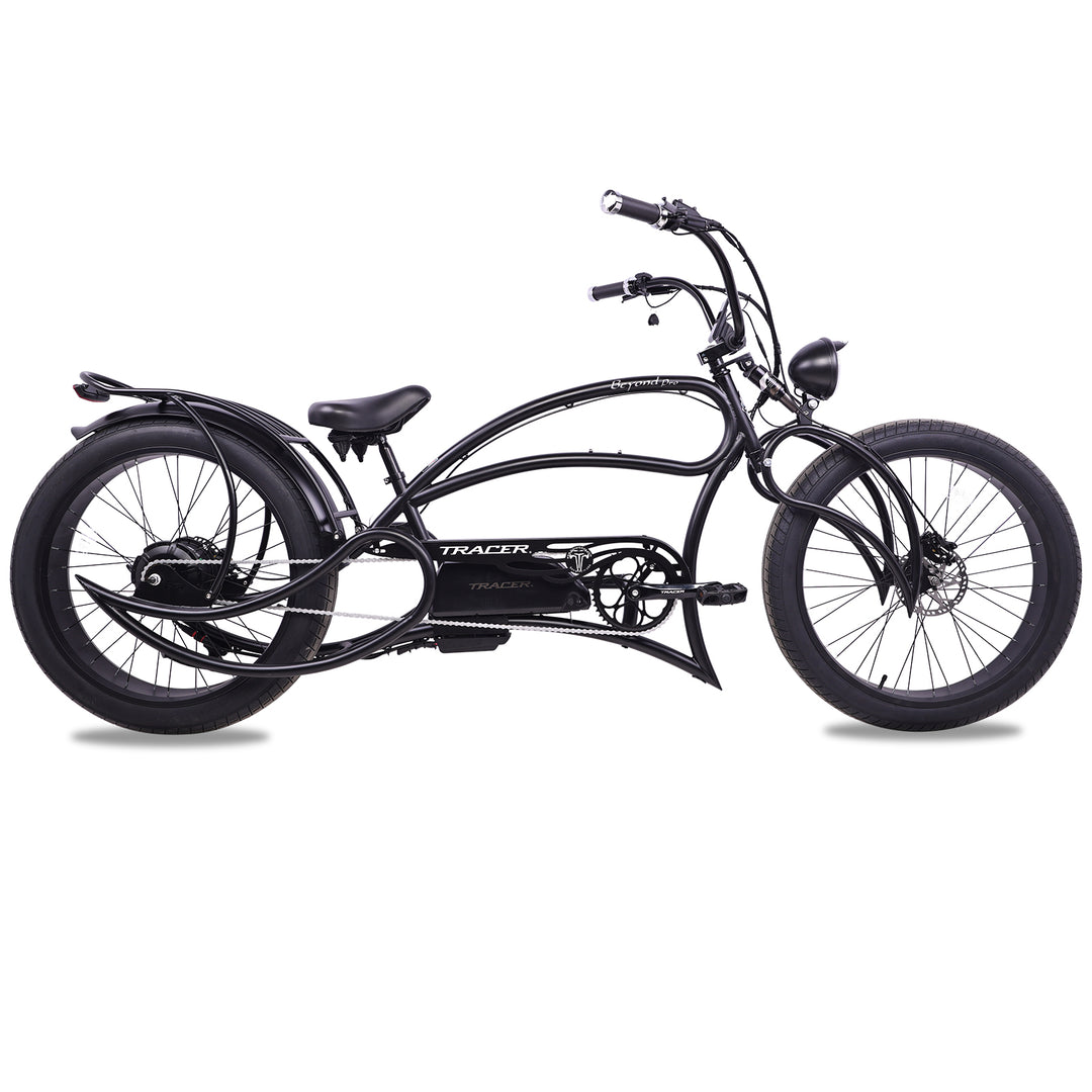 Tracer Beyond Pro 1000W 26" Classic Stretch Chopper Style EBike