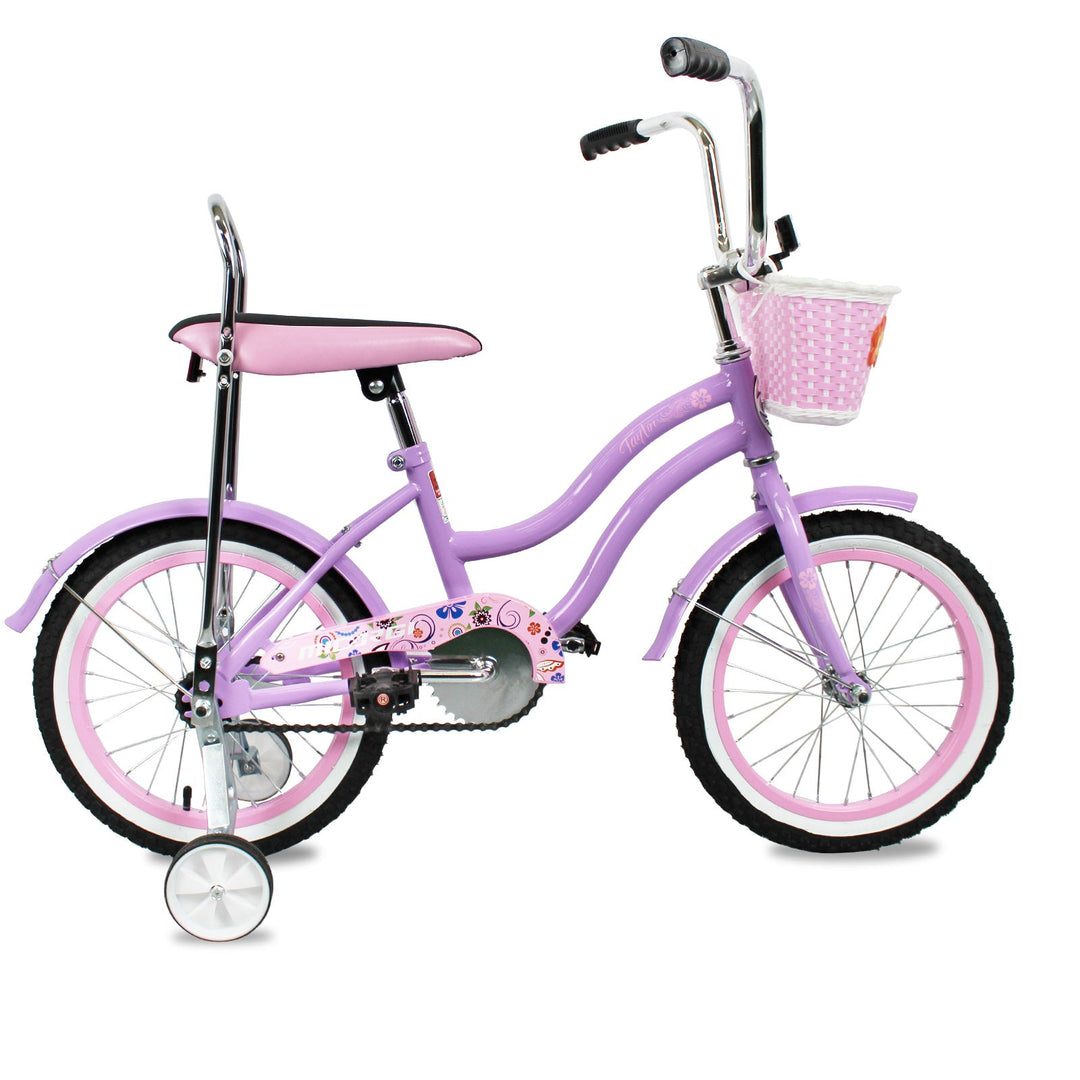 Micargi Taylor 16" Bicycle Low Rider Kid Bike with Training Wheels