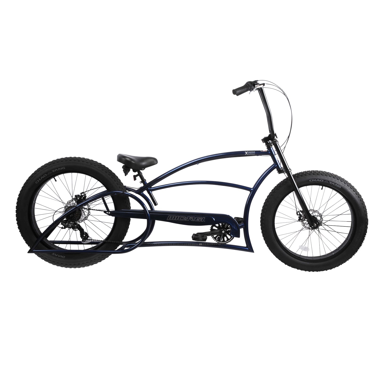 グラビティバイク Micargi Bombita XLE 7/ GT7 Chopper Cruiser Bike