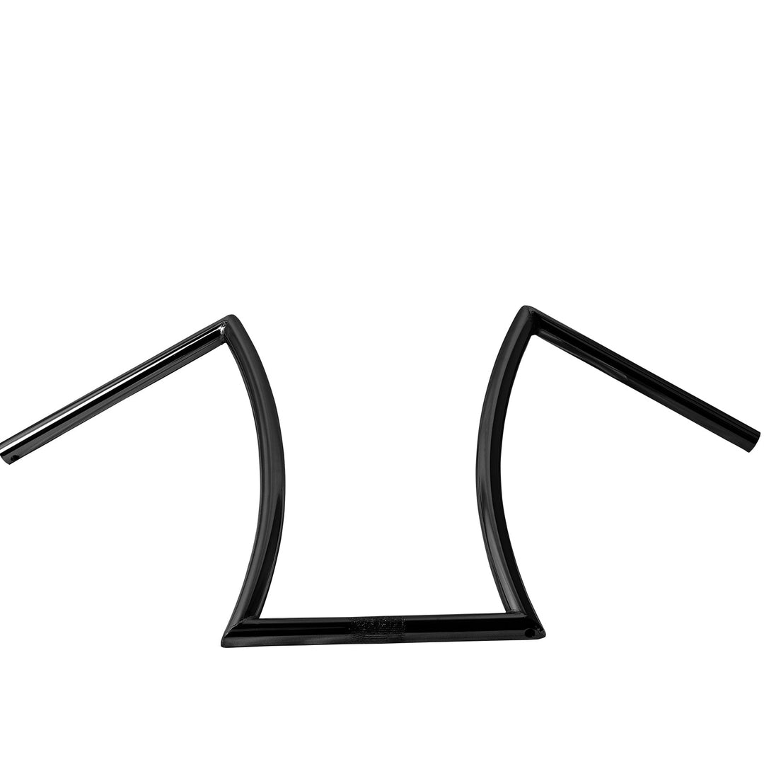 Micargi U-Type Hi-Rise Steel Lowrider Bicycle Handlebar For Chopper Cruiser Black