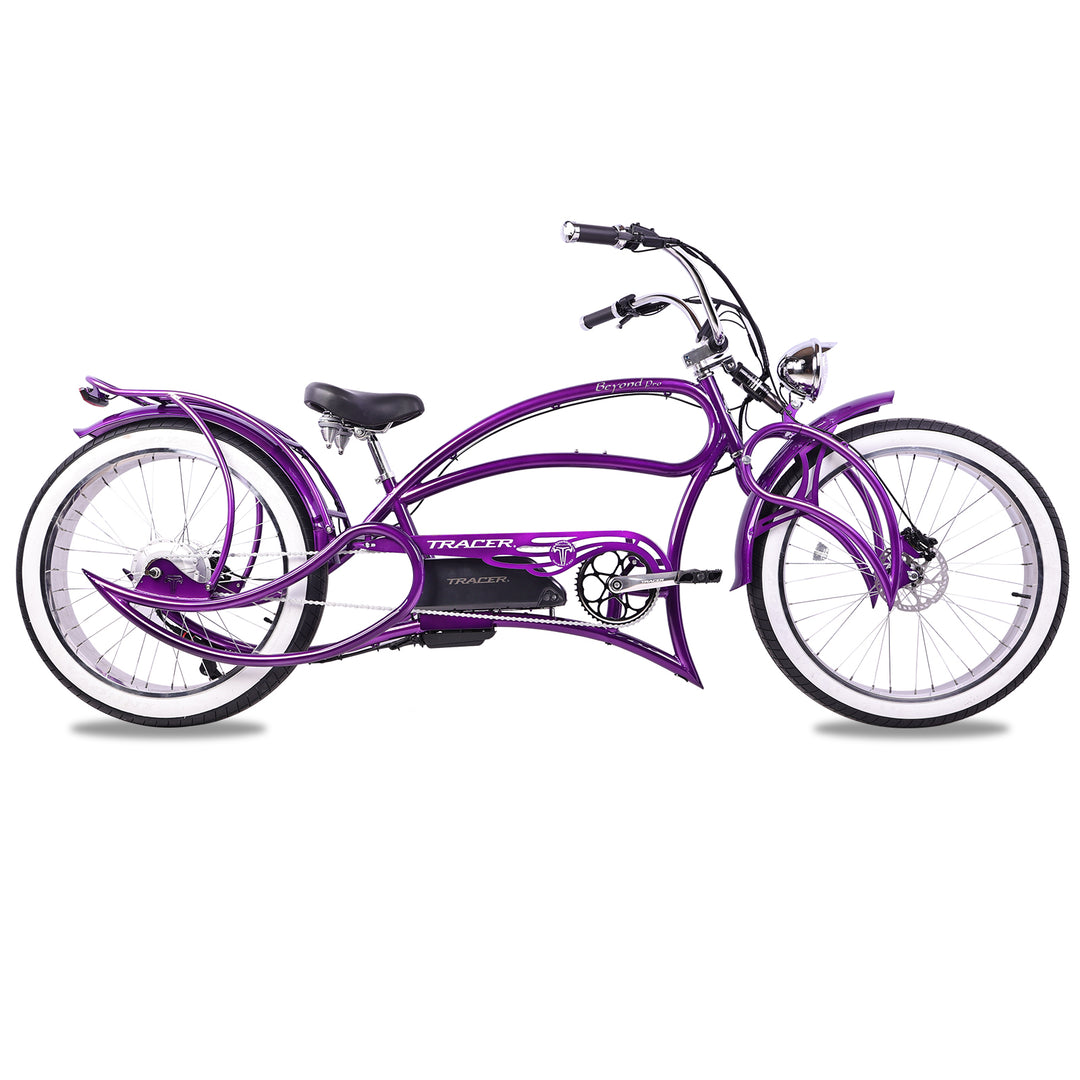chopper electric bicycle PHATMOTO - 750W 48V Motor - 45 KM/H Speed Sensor BIGNIU BG-X Pro Chopper Electric