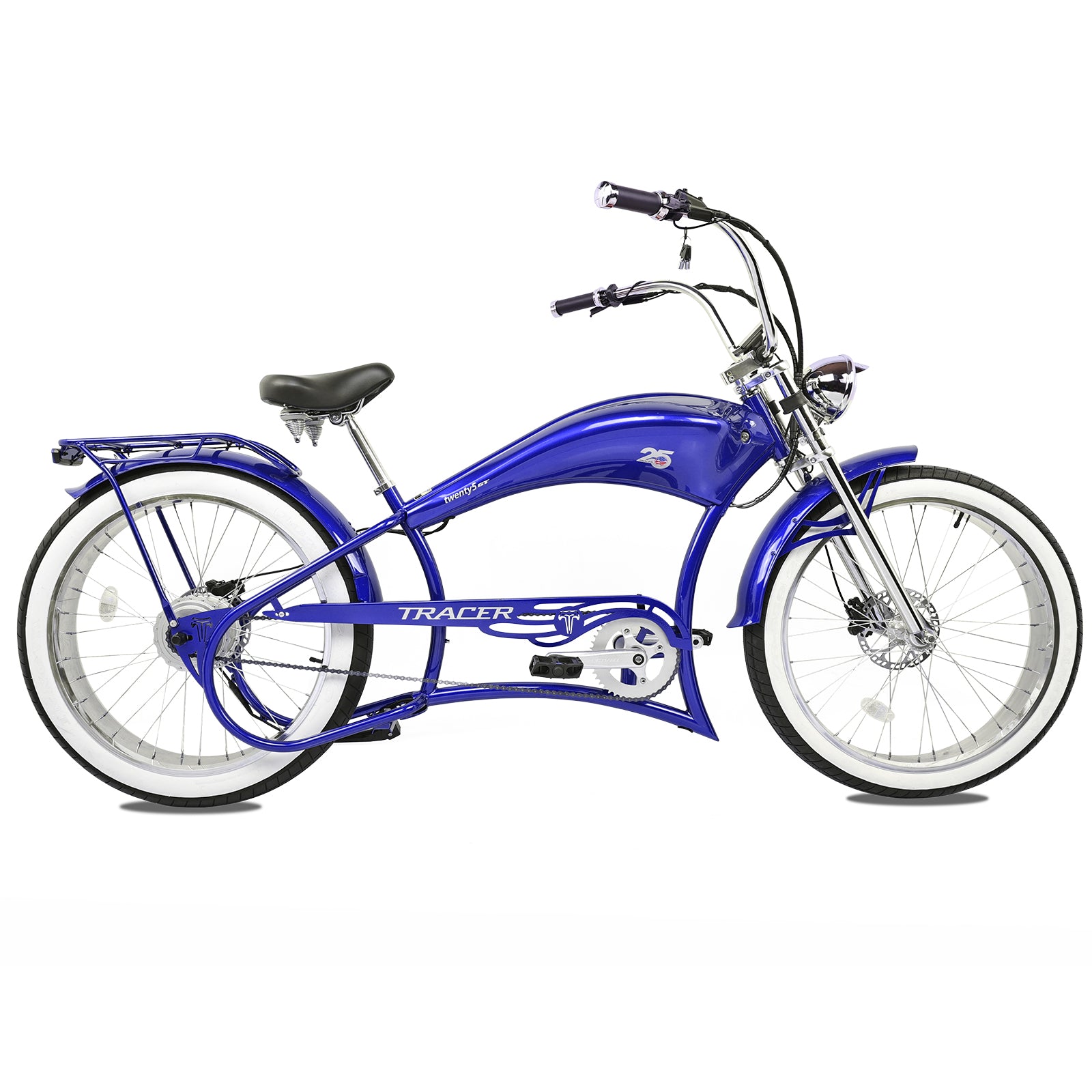 Twenty5 800W Chopper Stretch Cruiser Ebike – Micargi