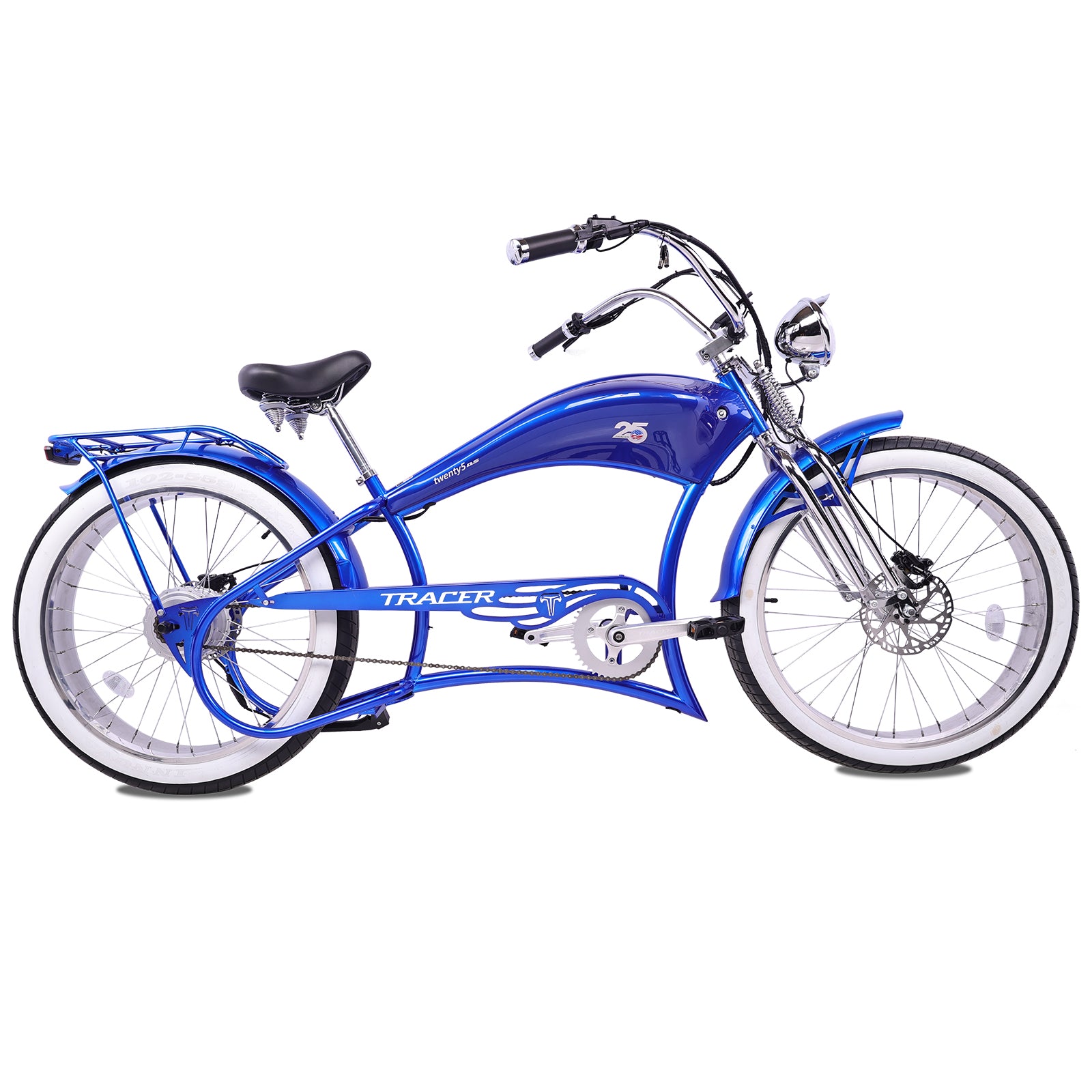 Twenty5 800W Chopper Stretch Cruiser Ebike – Micargi