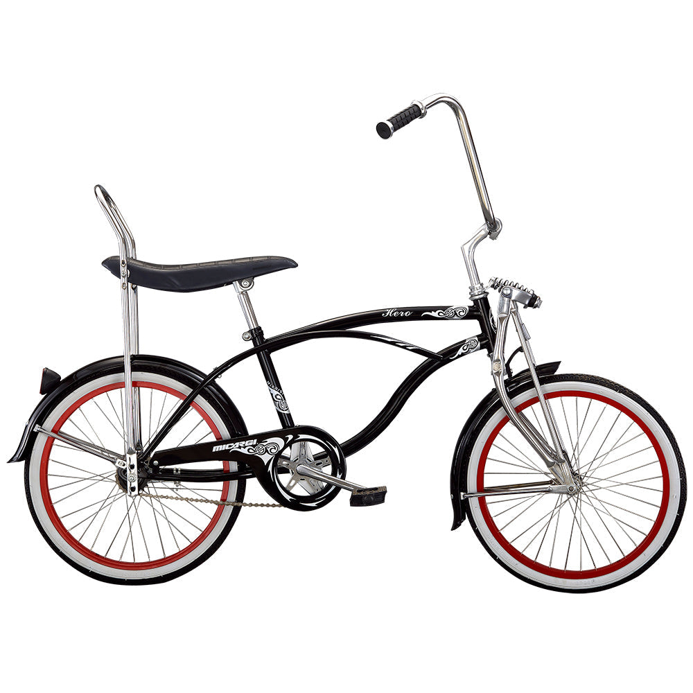 Macargi Bicycles Mens Hero 20 inch Beach Cruiser, Green Macargi Bicycles Mens Hero 20 inch Beach Cruiser, Green