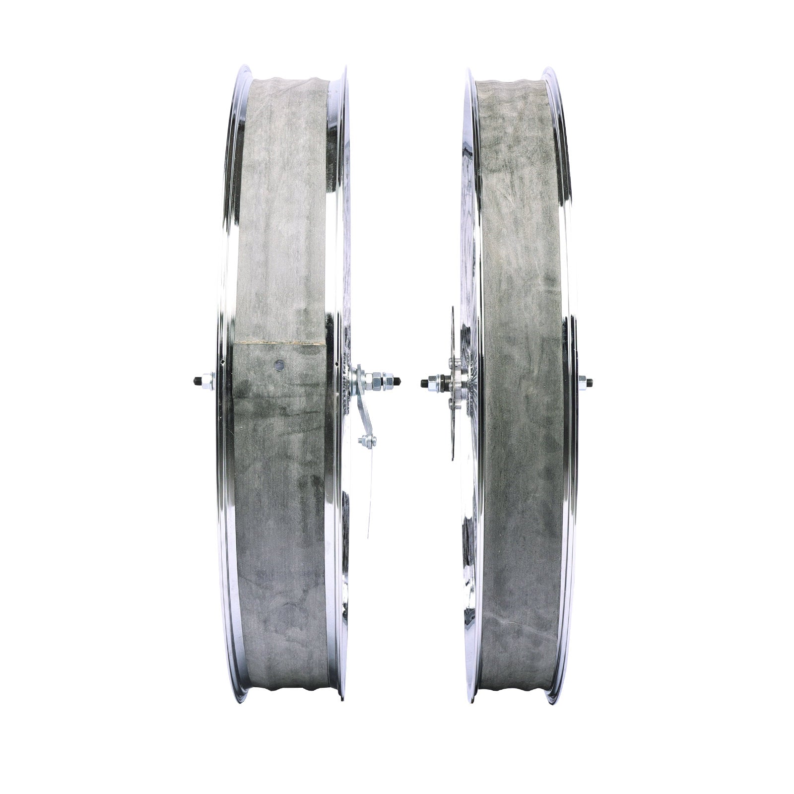 Micargi WH-TH9526140C-CP Lowrider 26in Mirror Electroplating Wheel Set