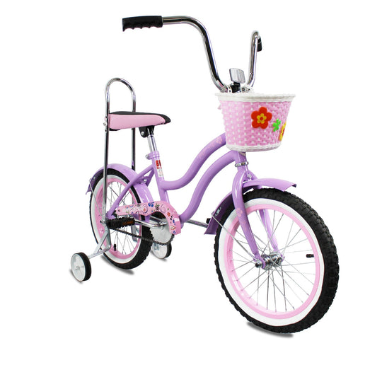 Micargi Taylor 16" Bicycle Low Rider Kid Bike with Training Wheels