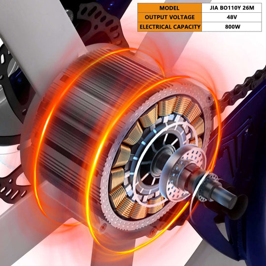 WH-EDS-A4248800 E-Bike Wheel Set with 800W 48V Motor for Disc Brake