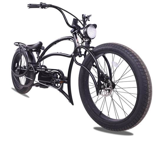 Tracer Beyond Pro 1000W 26" Classic Stretch Chopper Style EBike