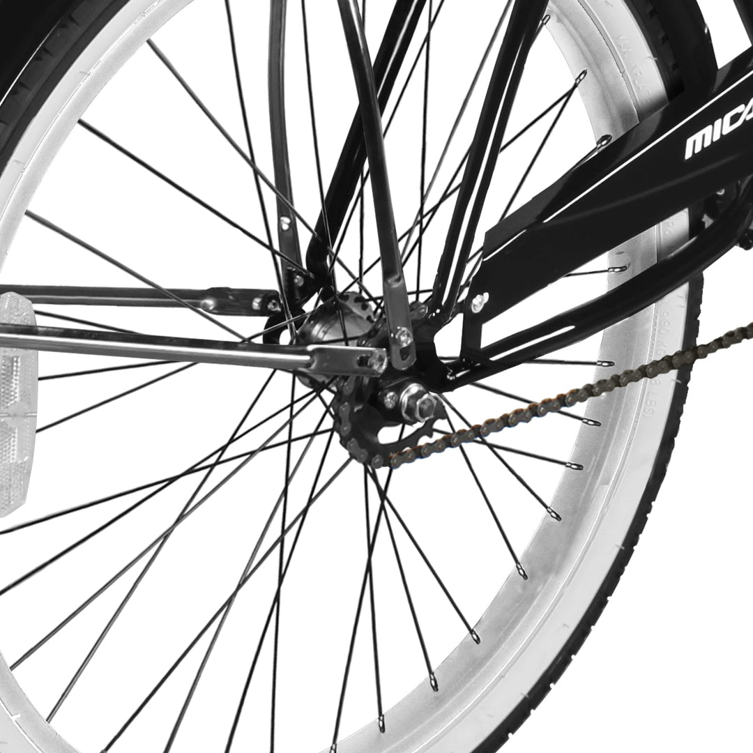 Micargi Tahiti Single Speed 26 Inch Men's Beach Cruiser Bike