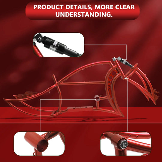 Tracer Signature Pro 26" Chopper Cruiser Electric Bike Frame