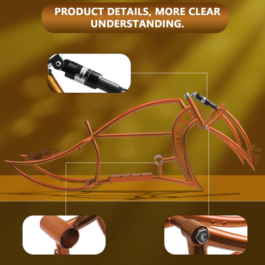 Tracer Signature Pro 26" Chopper Cruiser Electric Bike Frame