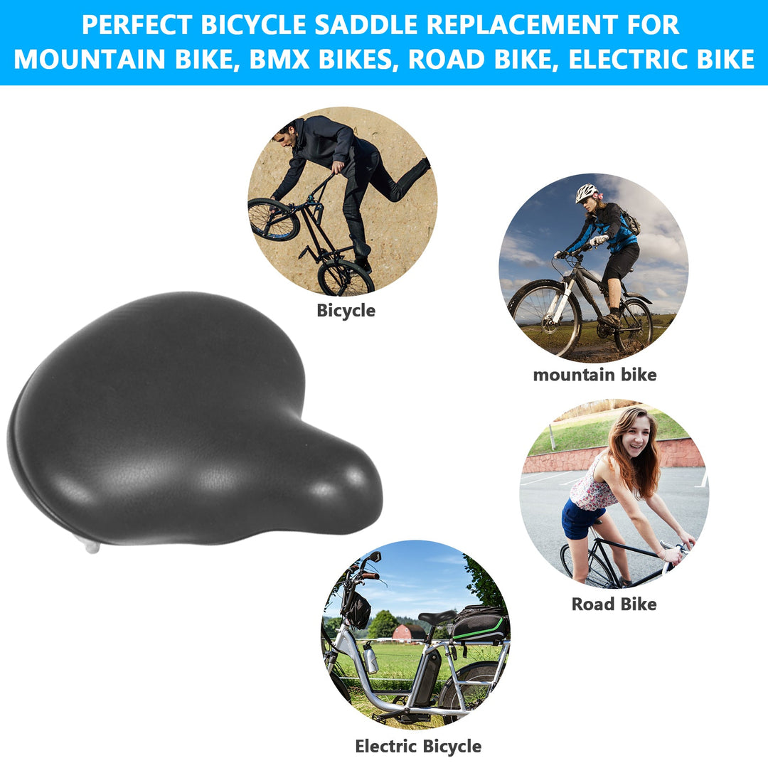 Most Comfortable Bike Extra Wide Bicycle Saddle Comfort Bike Seat