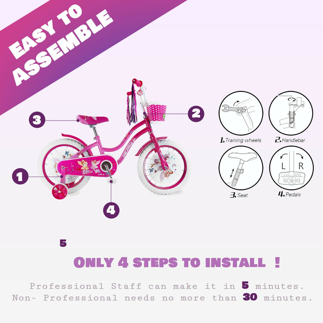 Micargi Ellie Kids Bike Freestyle Bicycle