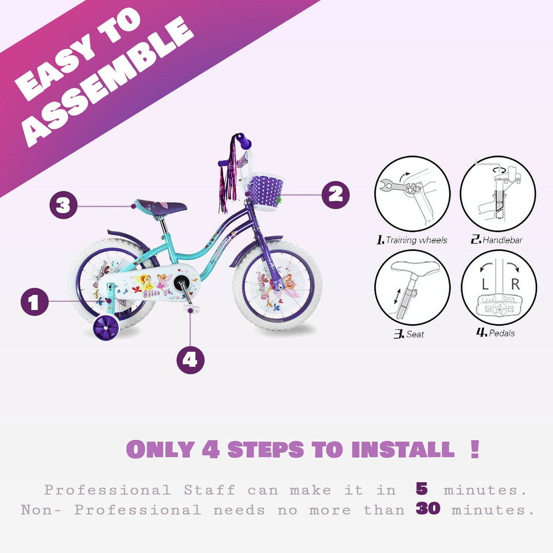 Micargi Ellie Kids Bike Freestyle Bicycle