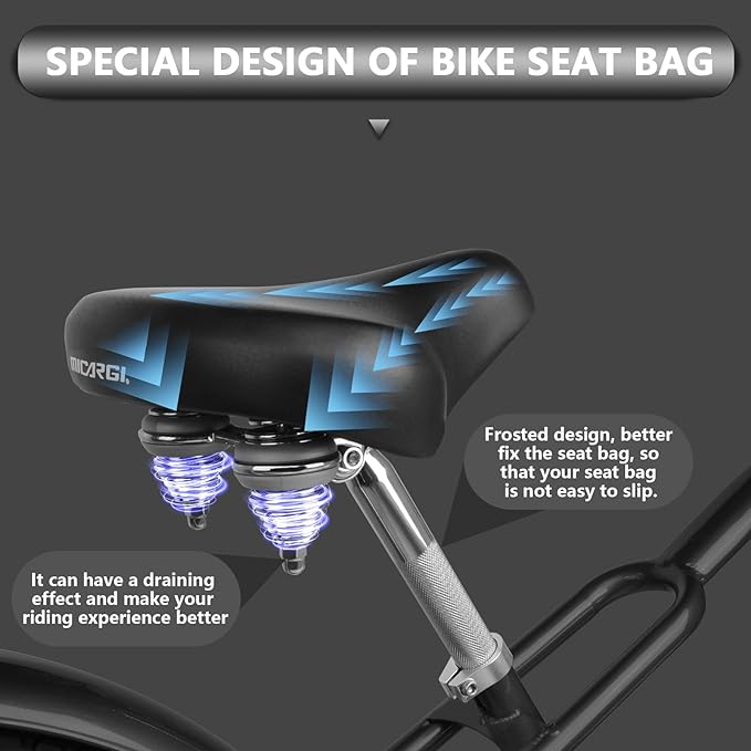 Micargi Puma GTS 26″ Stretch Cruiser Bicycle