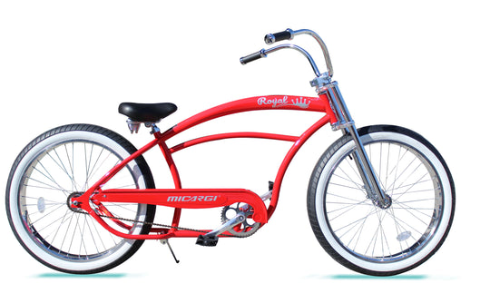 Micargi 26" Royal 36 Spokes Single Speed Coaster Brake Bike
