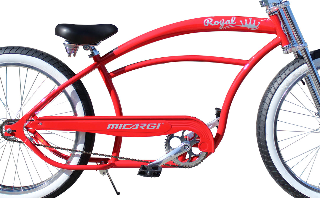 Micargi 26" Royal 36 Spokes Single Speed Coaster Brake Bike