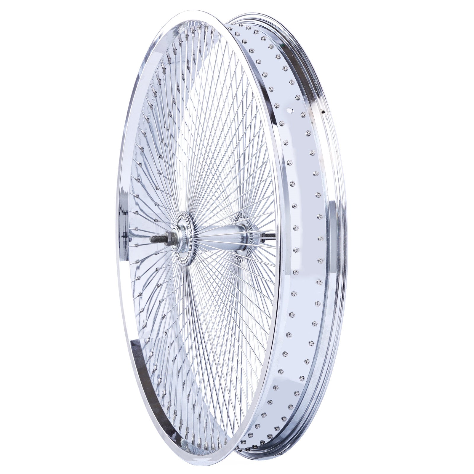Micargi WH-TH7526140C-CP Lowrider 26*3 Alloy Chrome Fat Rims Wheel Set