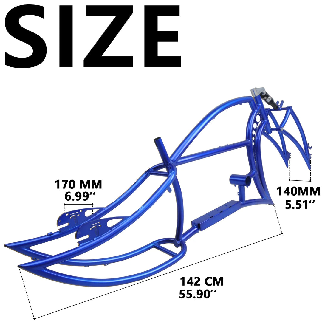 Tracer Signature Pro 26" Chopper Cruiser Electric Bike Frame