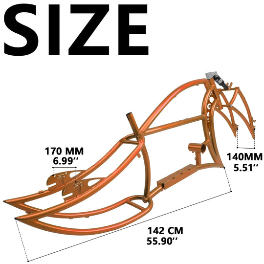 Tracer Signature Pro 26" Chopper Cruiser Electric Bike Frame