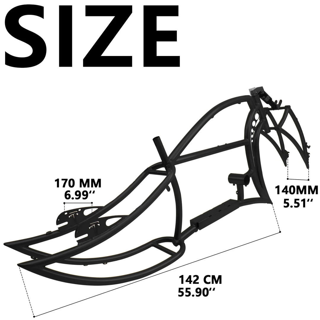 Tracer Signature Pro 26" Chopper Cruiser Electric Bike Frame