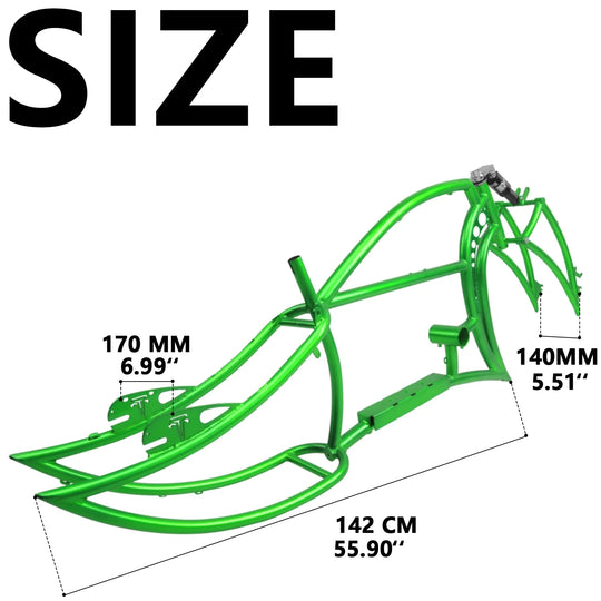 Tracer Signature Pro 26" Chopper Cruiser Electric Bike Frame