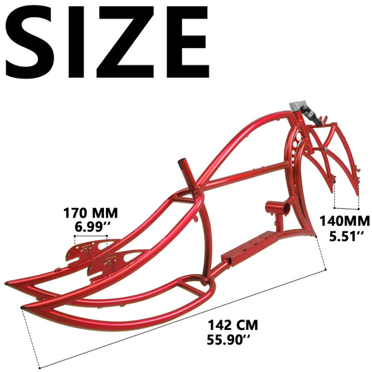 Tracer Signature Pro 26" Chopper Cruiser Electric Bike Frame