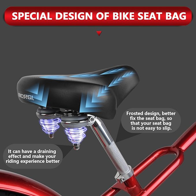 Micargi Puma GTS 26″ Stretch Cruiser Bicycle