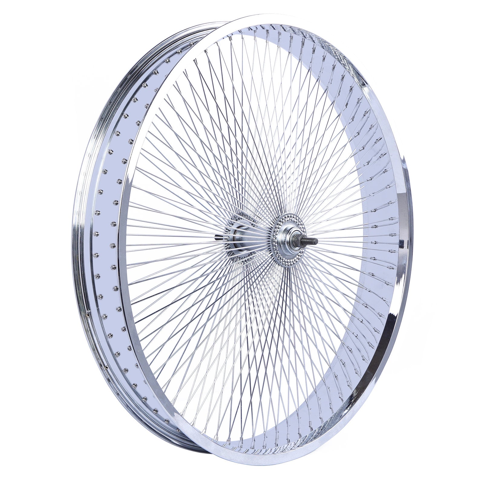 Micargi WH-TH7526140C-CP Lowrider 26*3 Alloy Chrome Fat Rims Wheel Set