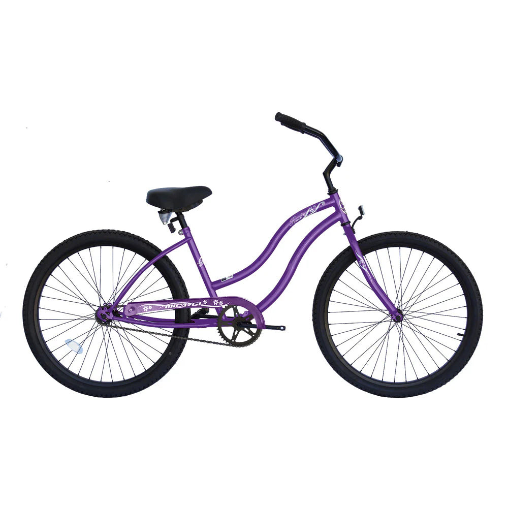 Micargi Touch-F-Pp Women's 26" Beach Cruiser Bicycle Bike, Purple Micargi Touch-F-Pp Women's 26" Beach Cruiser Bicycle Bike, Purple