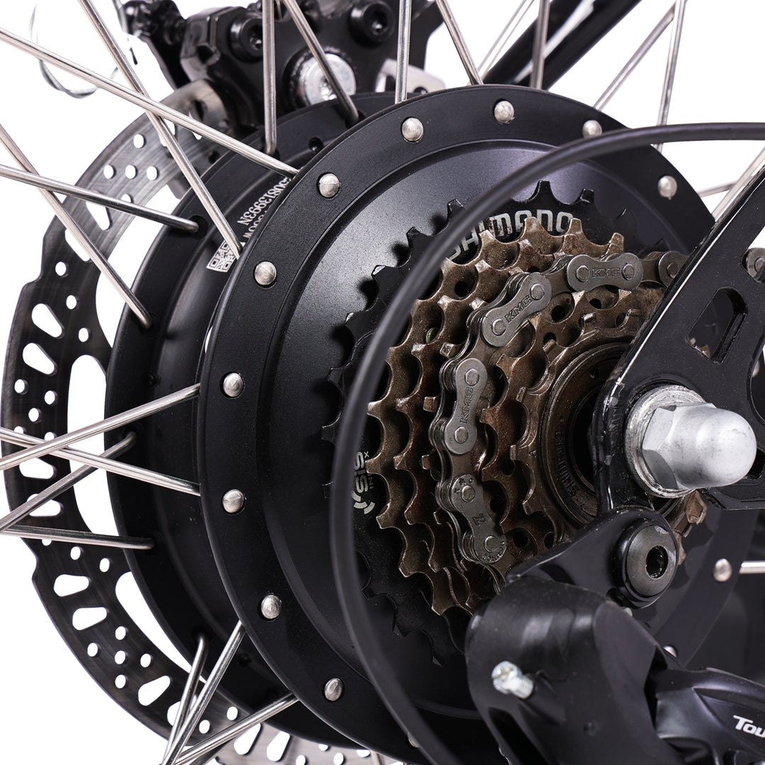 Micargi Aloha 26" Tandem Beach Cruiser Electric Bike