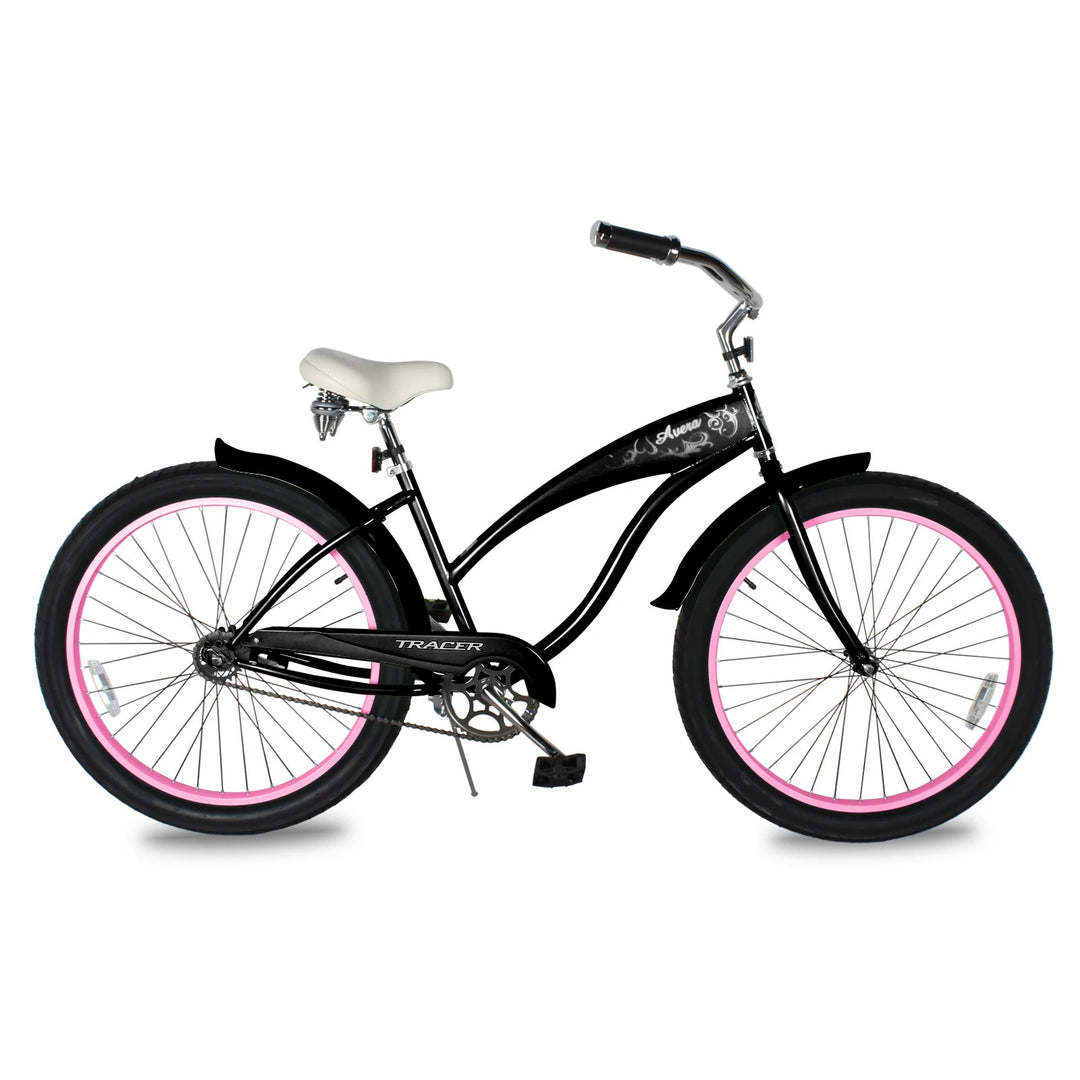 Tracer AVERA-F 26" Beach Cruiser Bike Single Speed for Women