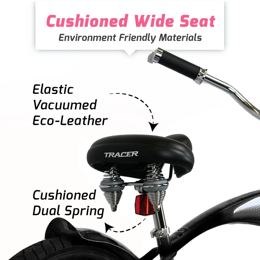 Tracer AVERA-F 26" Beach Cruiser Bike Single Speed for Women
