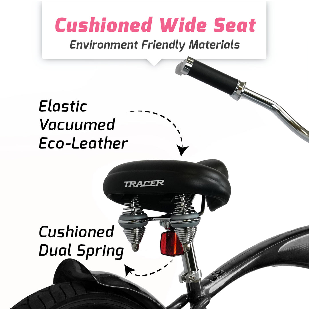 Tracer AVERA-F 26" Beach Cruiser Bike Single Speed for Women