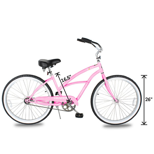 Tracer BORA 26" Beach Cruiser Bikes Single Speed