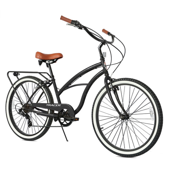 Tracer BORA-7 26" Beach Cruiser Bikes 7-Speed