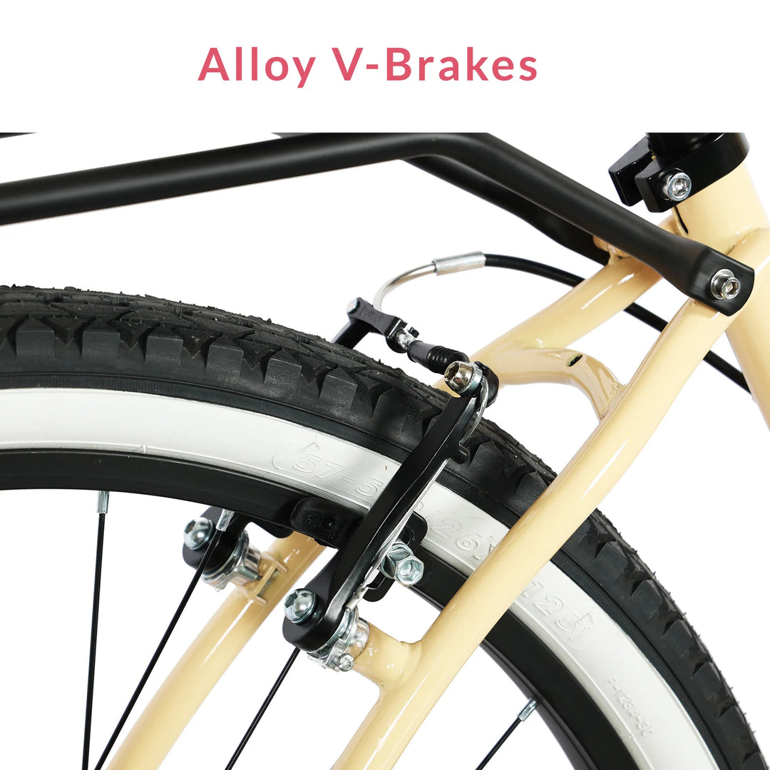 Tracer BORA-7 26" Beach Cruiser Bikes 7-Speed