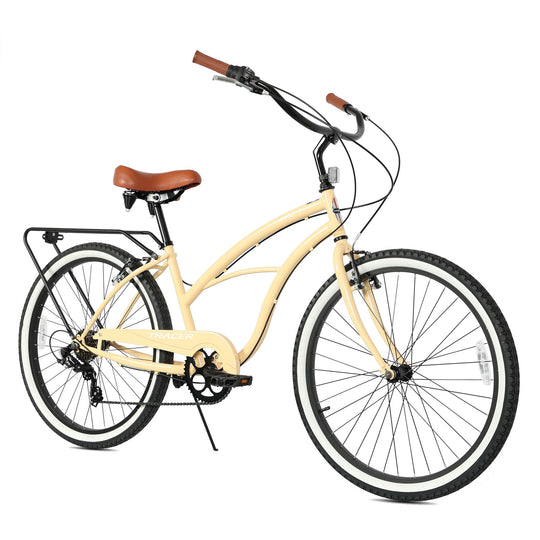 Tracer BORA-7 26" Beach Cruiser Bikes 7-Speed